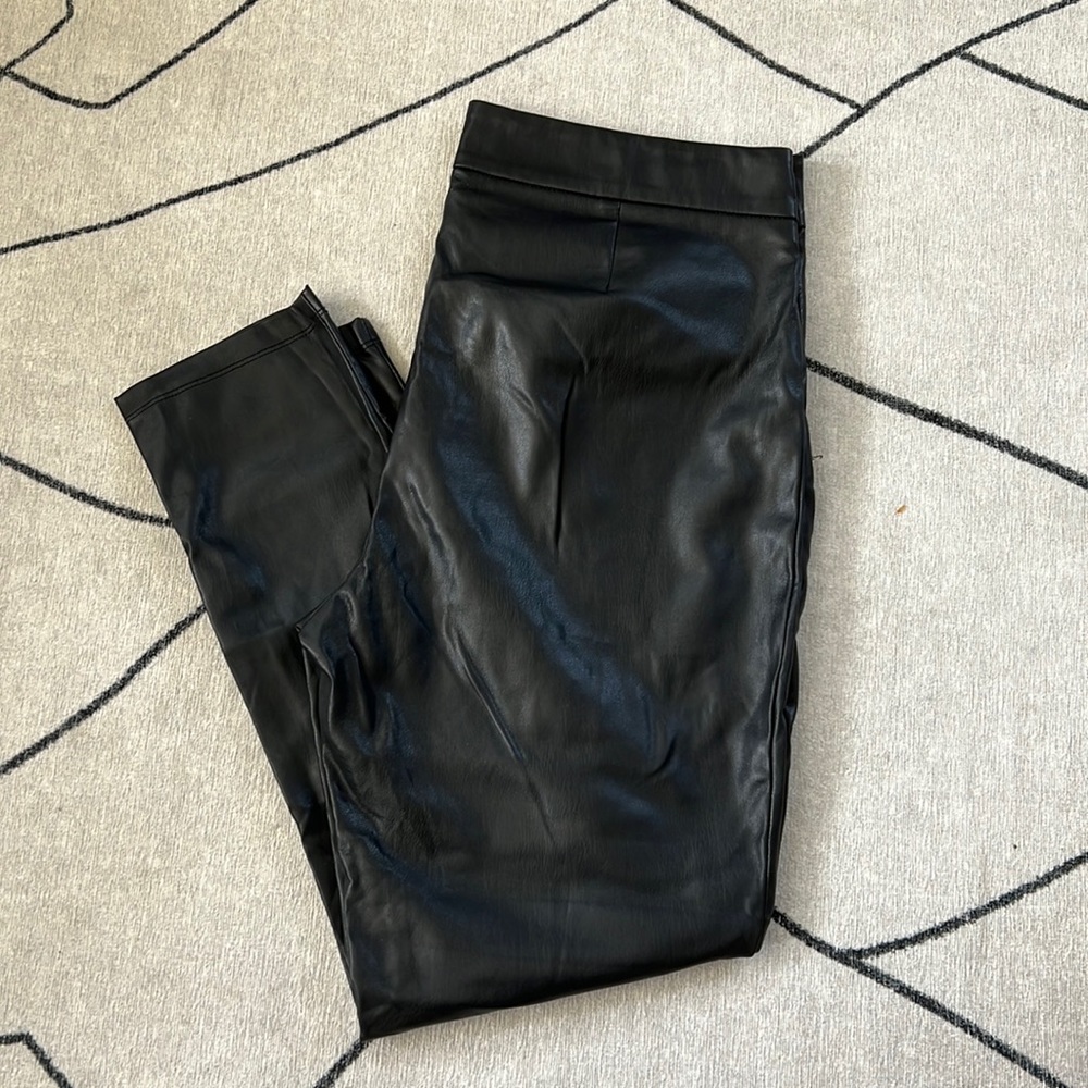 Ann Taylor Faux Leather Pants